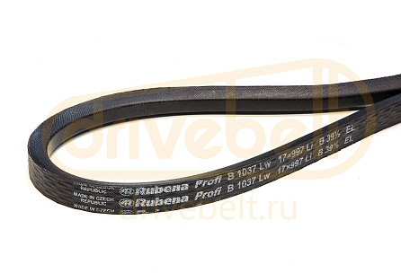 Клиновой ремень B 1135 Lw 17x1092 Li B 44.5, RUBENA